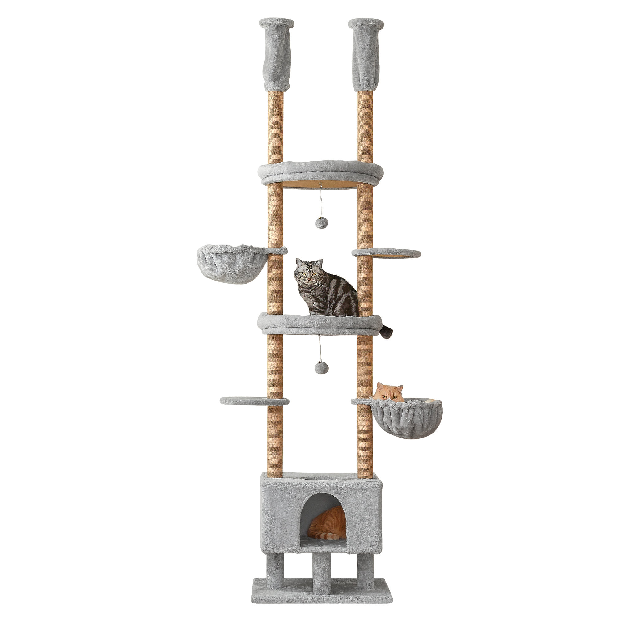 Tucker Murphy Pet™ 92.9" 102.4" Floor To Ceiling Adjustable Height